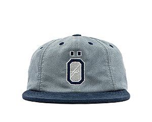 BONE OUS 8 PANEL SNAP COLLEGE CINZA