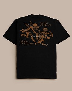 CAMISETA BLUNT PLUS SIZE HAIL MARY PRETO