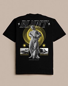 CAMISETA BLUNT OVERSIZED SPIRAL PRETO