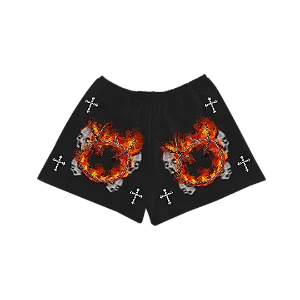 SHORTS MOLETOM PALLA WORLD SCRIPTURE