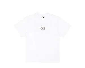 CAMISETA OUS IMPERIAL SEMI LOGO 2 OFF WHITE