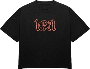 CAMISETA EXCLUSIVIIST 1OF1 RED SPLASH BLACK