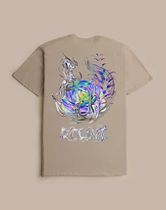 CAMISETA BLUNT FLORA CREME