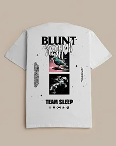 CAMISETA BLUNT OVERSIZED INCEPTION BRANCO