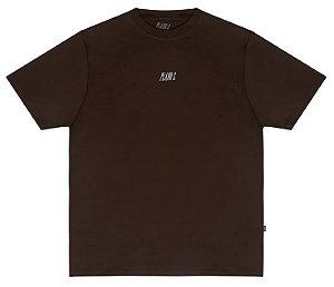 CAMISETA PLANO C LOGO BROWN