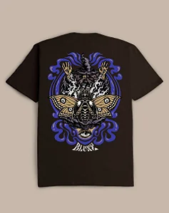 CAMISETA BLUNT OVERSIZED BEETLE MARROM