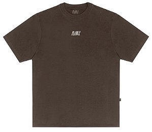 CAMISETA PLANO C LOGO DROP 2 BROWN