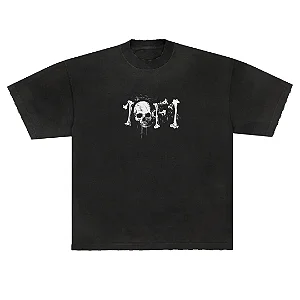 CAMISETA EXCLUSIVIIST 1OF1 H1DDEN ANGELS STONED BLACK