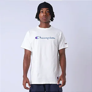CAMISETA CHAMPION HERITAGE SCRIPT 30 COLORS OFF WHITE