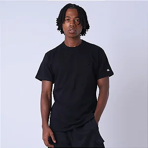 CAMISETA CHAMPION FW24 CLOG BORDADO BLACK