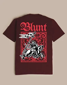 CAMISETA BLUNT OVERSIZED GAMBIT VINHO
