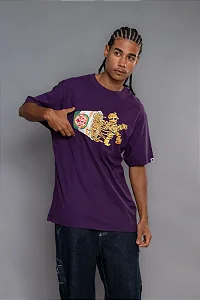 CAMISETA MANGA CURTA CUP VEXTOR ROXO
