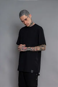 CAMISETA MANGA CURTA CREW CORE VEXTOR PRETO