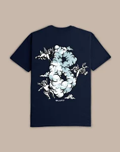 CAMISETA BLUNT CLOUDY AZUL ESCURO