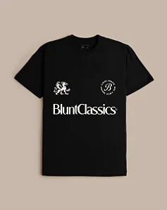 CAMISETA BLUNT PREMIUM CLASSICS PRETO