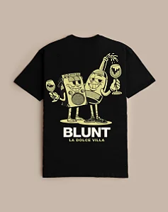 CAMISETA BLUNT PREMIUM RAGAZZI PRETO