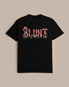 CAMISETA BLUNT OVERSIZED FUNGO PRETO