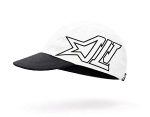 BONÉ 5 PANEL NEW LIFE BIG LOGO 2.0 POLIAMIDA OFF WHITE BLACK
