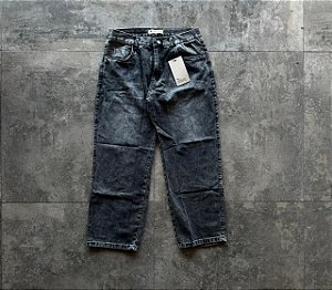 CALÇA JEANS BAGGY DENIM & CO ESTONADA BLACK