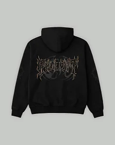 MOLETOM BLUNT CANGURU ULTRA PRETO