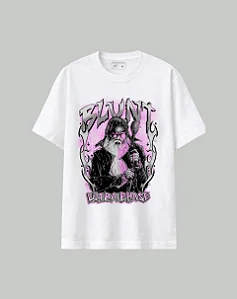 CAMISETA BLUNT PLUS SIZE ULTRAMAGE BRANCO