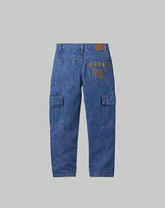 CALÇA BLUNT JEANS CARGO HOUSE BLUE