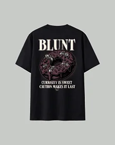 CAMISETA BLUNT PREMIUM HOMER PRETO