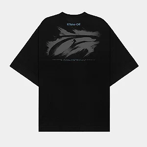 CAMISETA TAKE OFF SNOWFIELD BLACK TEE