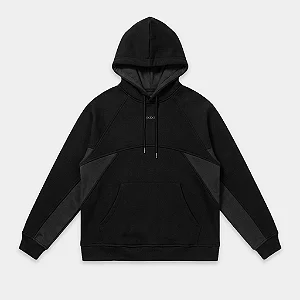 MOLETOM TAKE OFF PROTOCOL BLACK HOODIE
