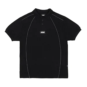 CAMISETA POLO HIGH ATTIC BLACK GREY