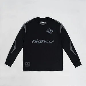 CAMISETA HIGH x UMBRO LONGSLEEVE JERSEY BLACK