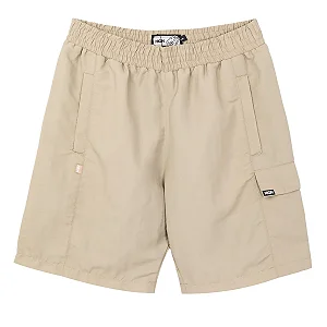 SHORTS HIGH ESSENCIAL SPORTSHORTS BEIGE