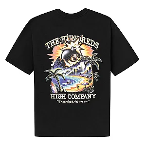CAMISETA HIGH ADAM BOMB BEACH TEE WASHED BLACK