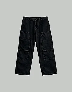CALÇA JEANS BLUNT BAGGY SWORD BLACK
