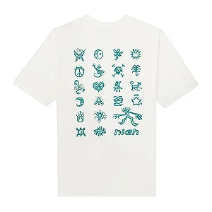 CAMISETA HIGH TEE TRIPPY WHITE