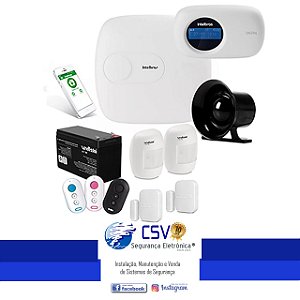 Kit de Alarme Intelbras WiFi AMT 8000 WiFi Monitorada