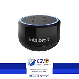 Izy Speak Intelbras - Caixa de Som Inteligente Mini - Alexa
