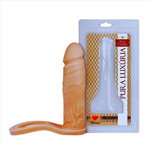 Anel Companheiro Pênis de Borracha 12,4X3cm