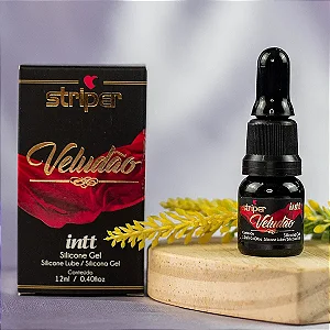 Lubrificante  Veludão Gel em Silicone para Masturbação Striper 12ml