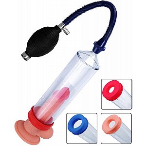 Bomba Peniana Manual Com Pêra Handsome Up