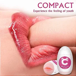 Masturbador Magic Catt Egg Cyberskin  Flame