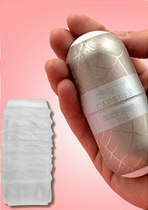 Masturbador Capsule Wavy  Cápsula Magical SILKY