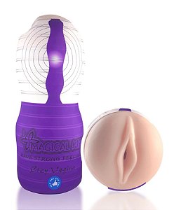 Masturbador Masculino com Relevo Sanfonado Vagina