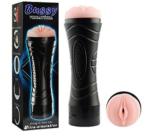 Masturbador Lanterna Vagina Multivelocidade Imita Com Perfeição Textura da Pele/ Com Vibração