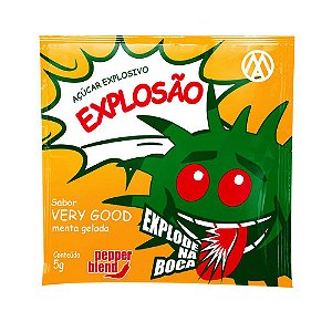 Bala Em Pó Explosão Very Good 5g Pepper Blend - Menta Gelada