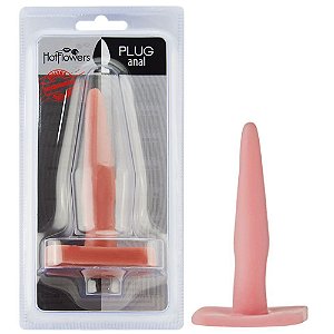 Plug Anal Em Silicone 10,5 X 2Cm