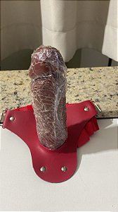 Cinta Com Prótese Maciço Aromatizado Chocolate 17,5X3,8Cm