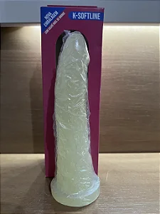 Pênis Fosforescente Sem Vibro 18cmx3,5cm