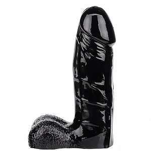 Prótese Realística Macia e Flexível com Veias Salientes Soft Line 15x4 cm Black