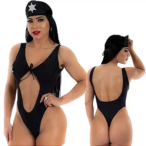Mini Fantasia Body Xerife Sensual